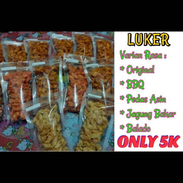 

Luker lumpia kering jajan murah