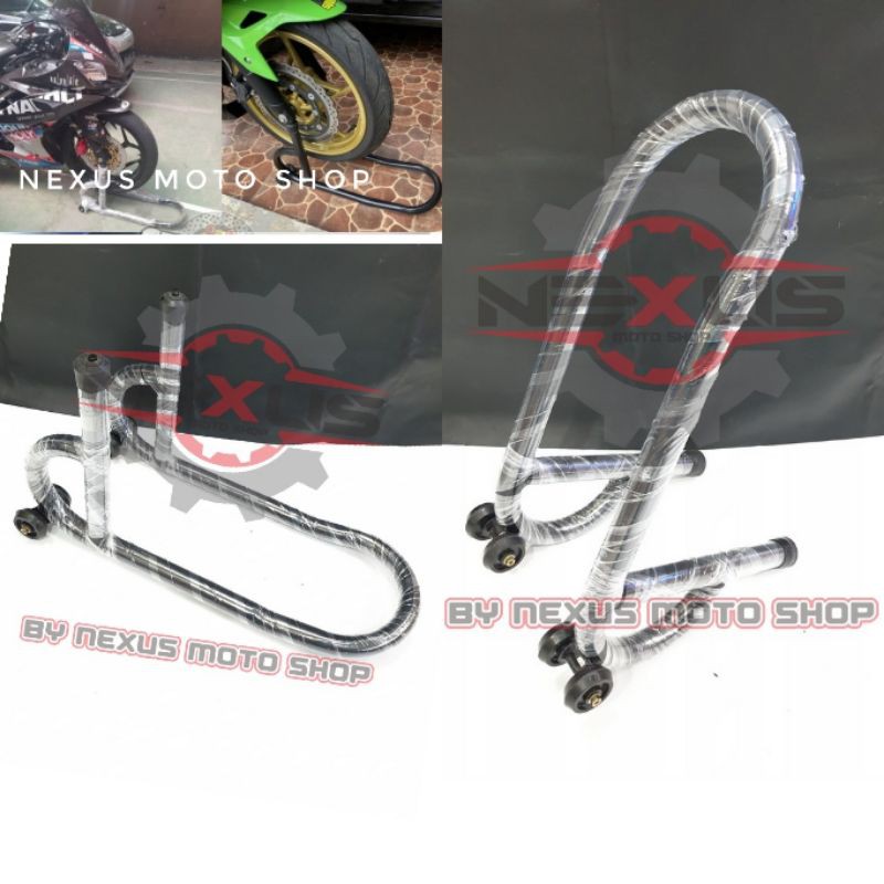 paddock depan Ninja CBR Z250 RR MONO R15 R25 GSX XABRE paddock depan