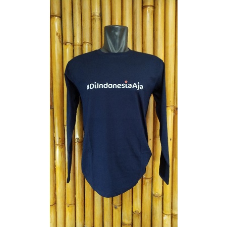 Kaos di Indonesia Aja - T060 - Cotton Combed 30S size S M L XL