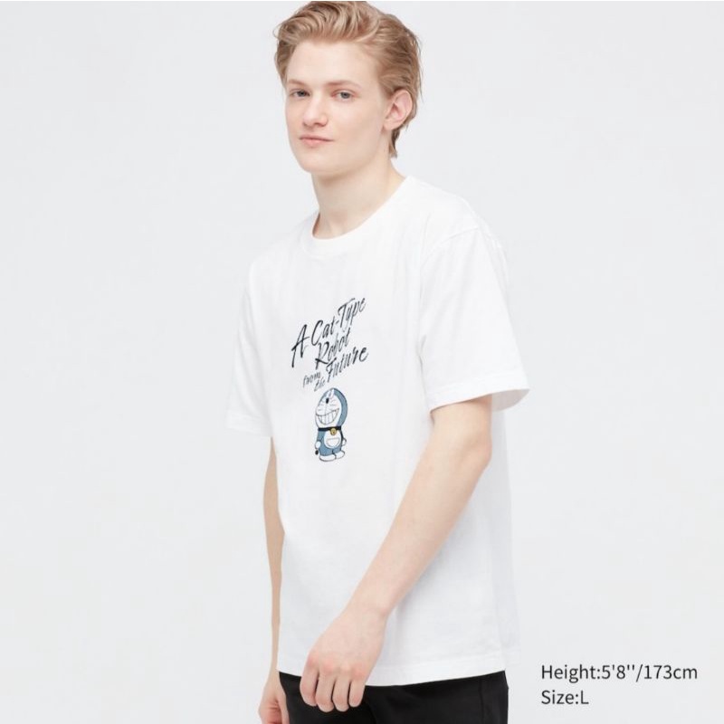 UNIQLO - UT Doraemon Lengan Pendek, White