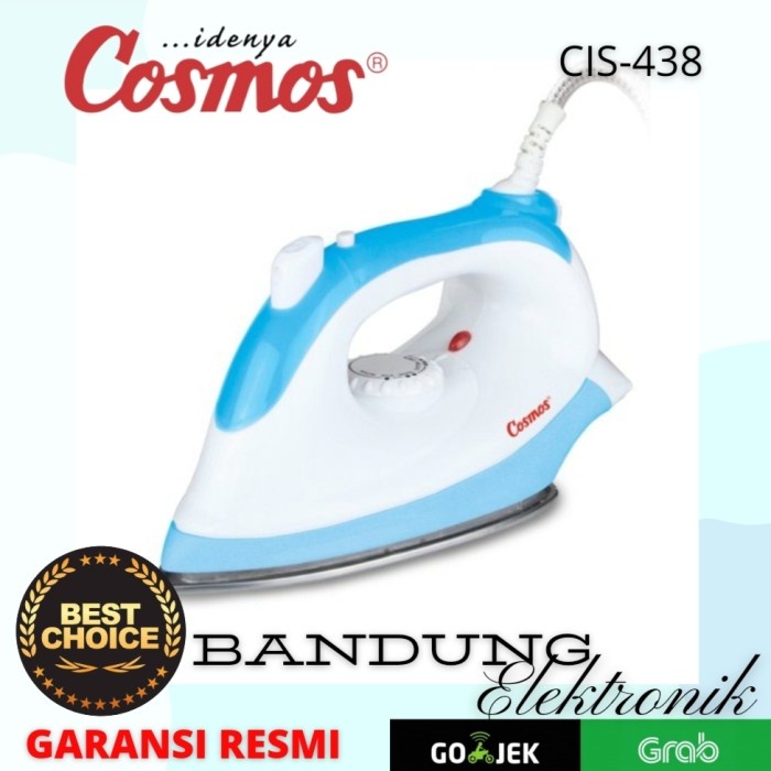 SETRIKA COSMOS CIS-438 / CIS438 , Setrika Dry Iron Cosmos