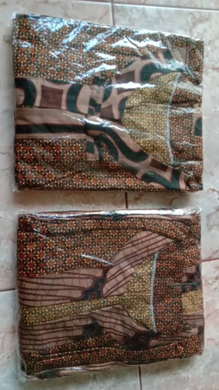 Gamis Bolero Genes 2in1 Lepasan Batik Modern Long Dress Muslim