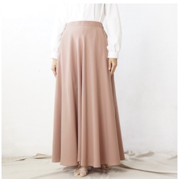 TERLARIS !!! ROK PANJANG JUMBO SPANDEK JERSEY WANITA TERMURAH / ROK PANJANG MAX BB 80 KG BAHAN PREMIUM BISA COD &amp; SAMEDAY