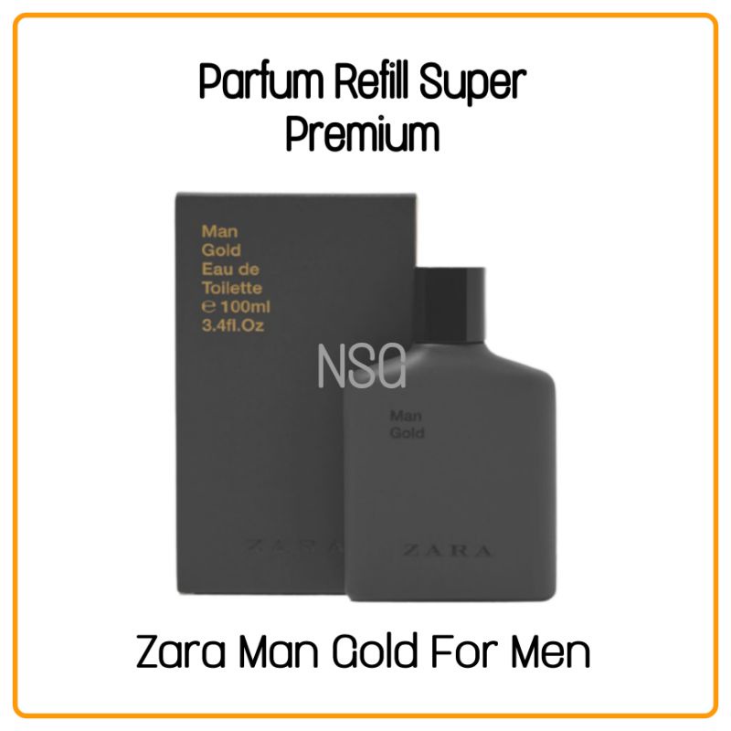 Parfum Refill Zara Man Gold