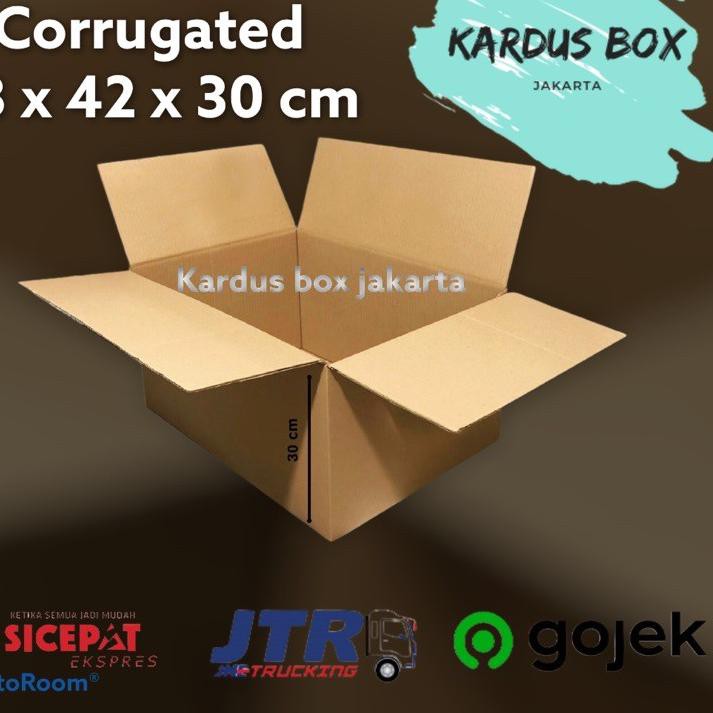 

➘DDN KARDUS BOX POLOS KARTON MURAH 58X42X30 ★ →