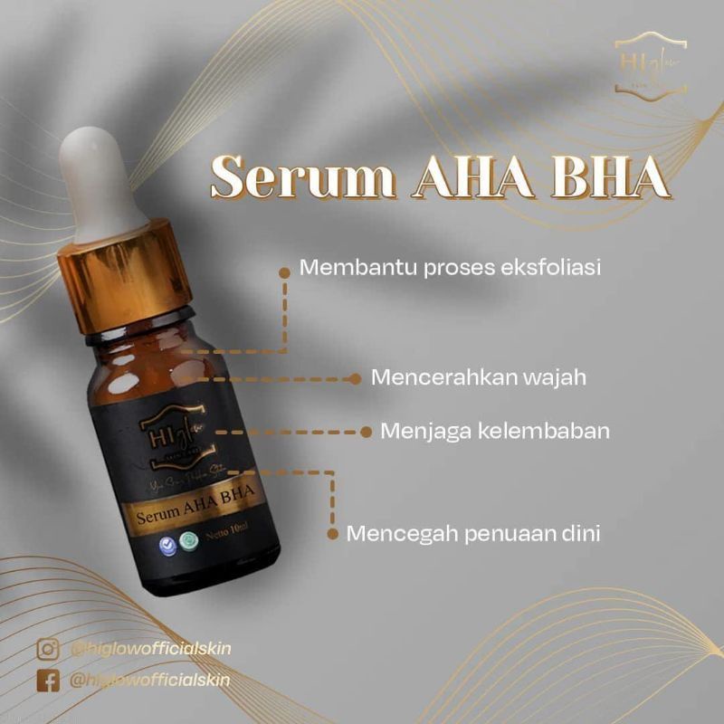 Serum AHA BHA Hi Glow Skincare