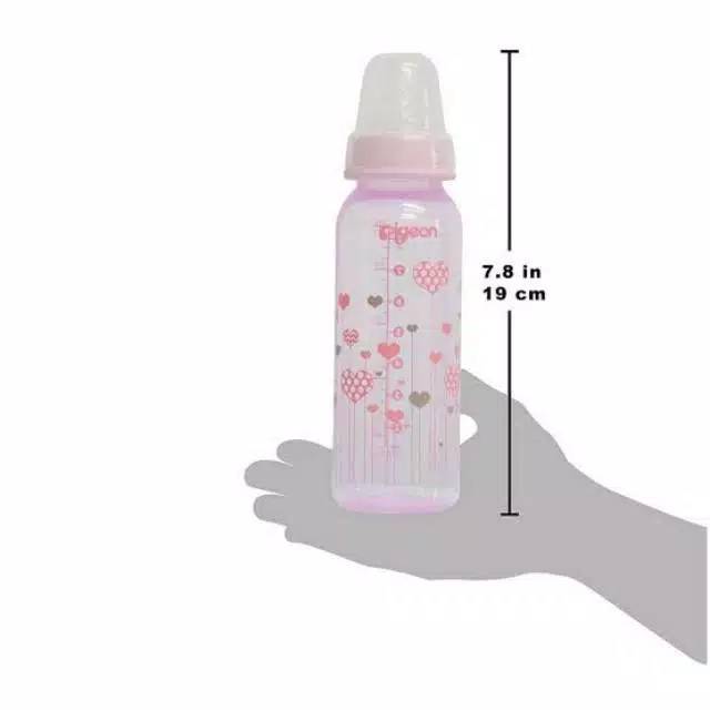Pigeon - PP Clear Bottle 120ml &amp; 240ml / botol susu bayi