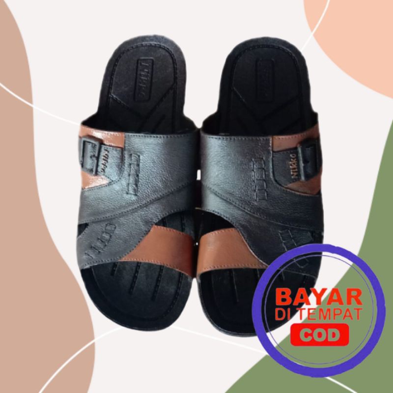 Nikko Sandal Karet Pria Kuat Dan Tahan Lama