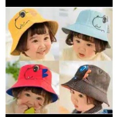 Topi Buket hat anak laki laki/anak perempuan/buket dino /buket costom