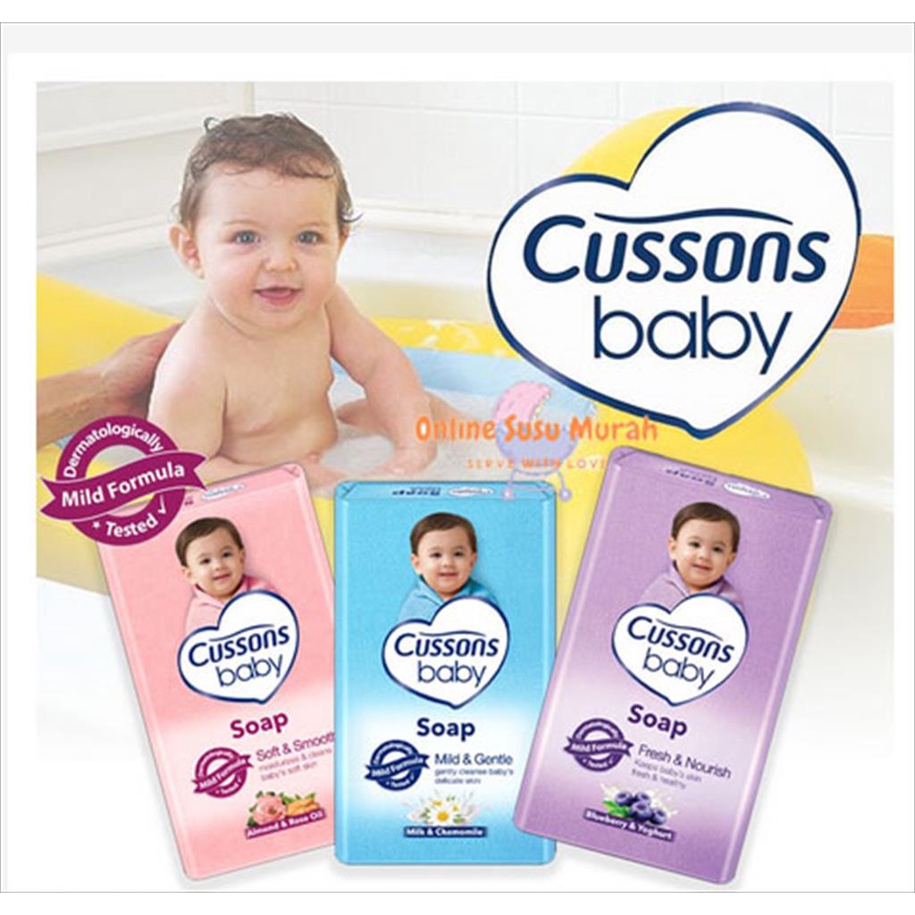 CUSSON BABY SOAP 75 GR SABUN BAYI