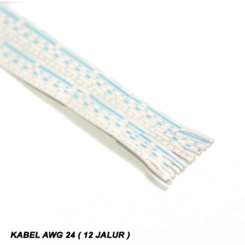 kabel awg 24 12 jalur 10meter