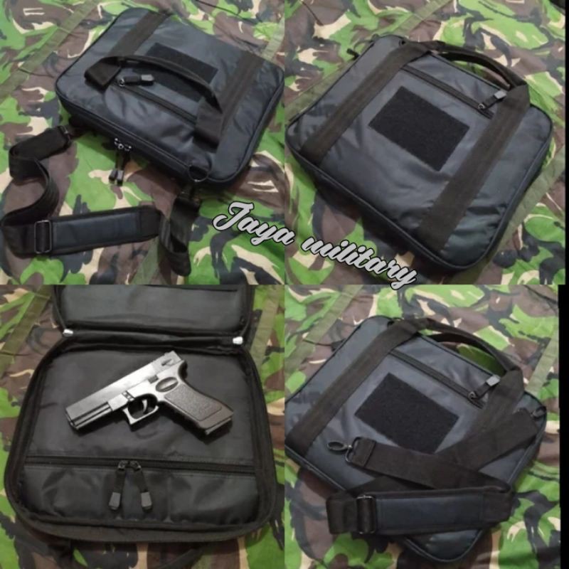 Range Bag AA IPSC Tas Pistol Handgun Bag Airsoft COD Bayar Ditempat