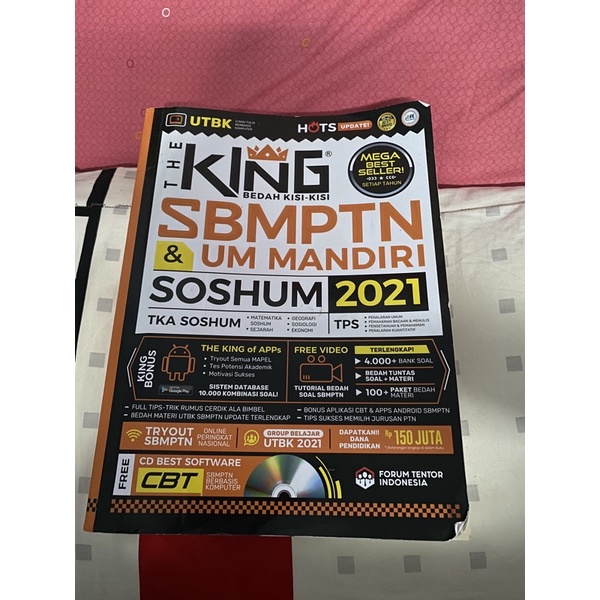 THE KING SBMPTN SOSHUM 2021 Preloved Murah