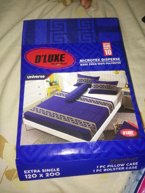 Sprei Deluxe Kintakun Agnesia / Sprei 100x200 & 120x200 / Sprei Murah / Seprei Murah