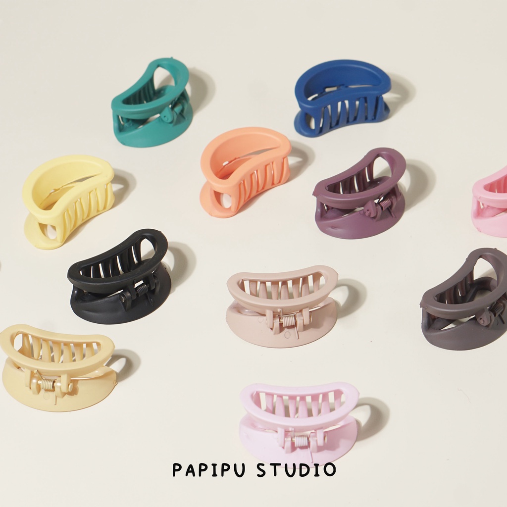 Papipu studio - Jepit rambut claw clip import Smile