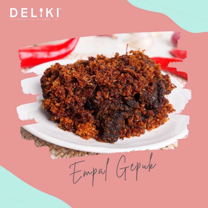 

✨COD✨ DELIKI Empal Gepuk - vacuum packed