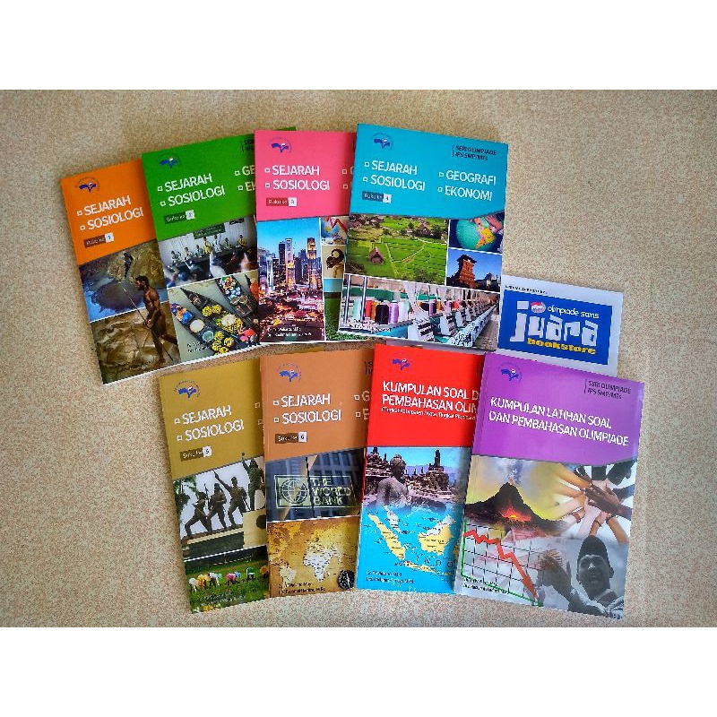 Buku Olimpiade Sains IPS SMP/MTs KANDEL dari Tim Prof. Yohanes Surya, Ph. D