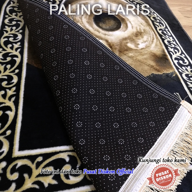 Sajadah Tebal Travel Turki Premium Ukuran Besar Motif Elegan