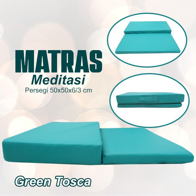 Matras / Bantal/Alas Meditasi (Bantal doa/duduk) Persegi Tosca