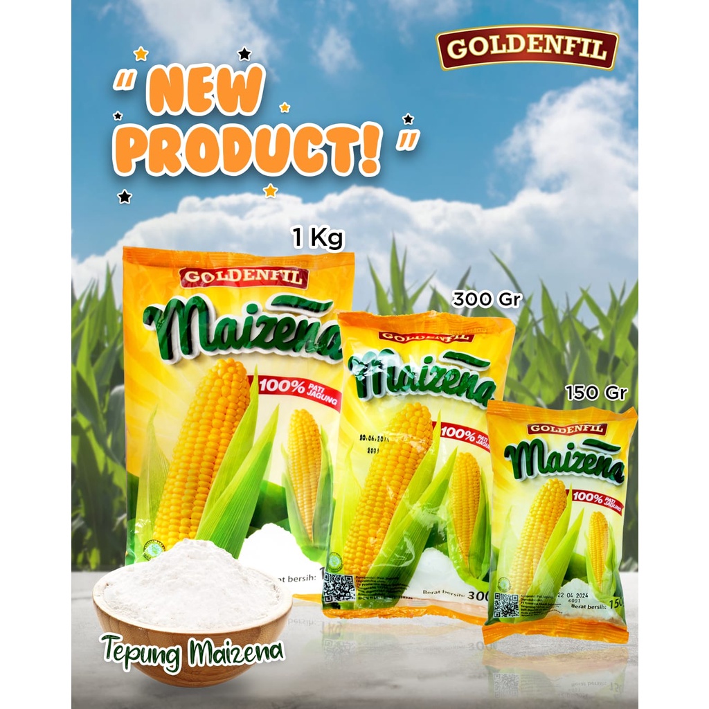 

Tepung Maizena Goldenfill 300 gr