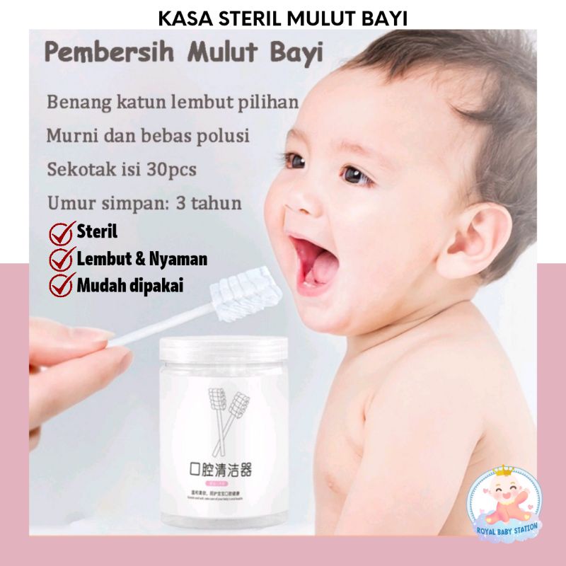 Kasa Steril Pembersih Lidah Bayi Baby Oral Cleaner Berkualitas