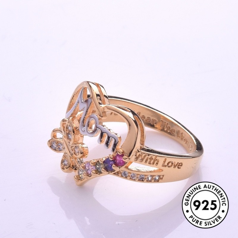 Cincin S925 Silver Bentuk Hati