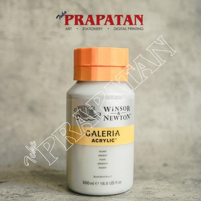

WINSOR & NEWTON ACRYLIC COLOR / CAT AKRILIK 500ML (Gold / Silver)