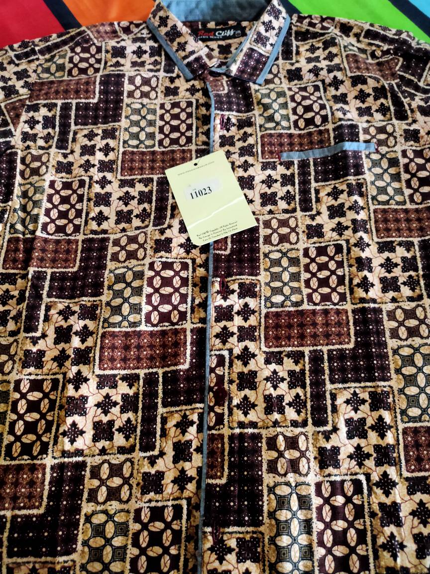 Redcliff P1016jg Mi - Kemeja Batik Lengan Pendek