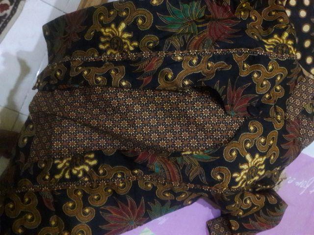 Batik Wanita Pakaian Cewek Blouse Blus Devina Premium Exclusive Motif Kombinasi