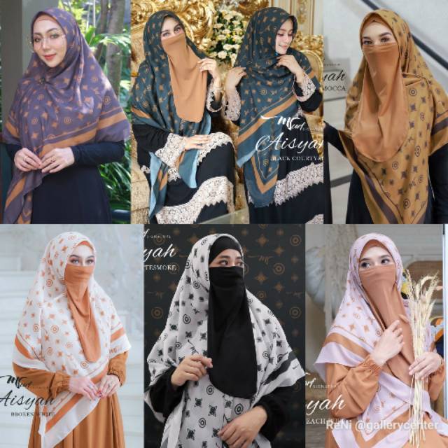 MAISYARA SCARF AISYAH Original By Maisyara Syari. Scarf premium signature unikk bngett mevvah banget