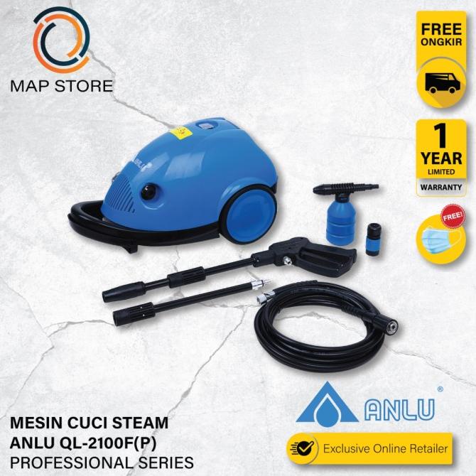 Mesin Steam Cuci Mobil Motor / Alat Cuci / Jet Cleaner ANLU QL2100FP