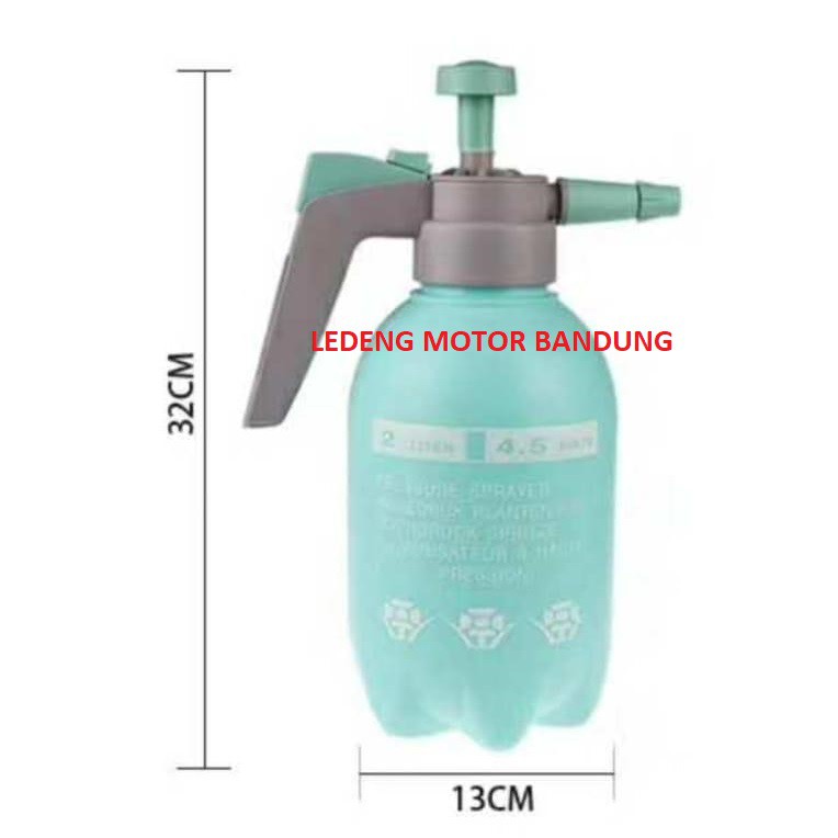 Bagus Pompa Semprot Pressure Sprayer Semprotan Hama Disinfektan Cuci Air AC 2L