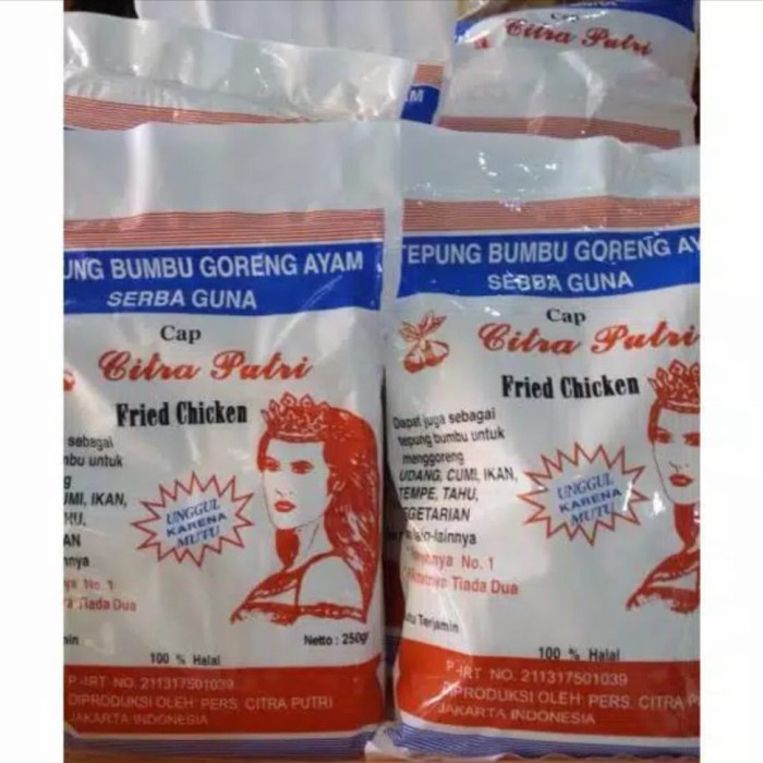 

PROMO Tepung Bumbu Serbaguna Cap Citra Putri 250 gr