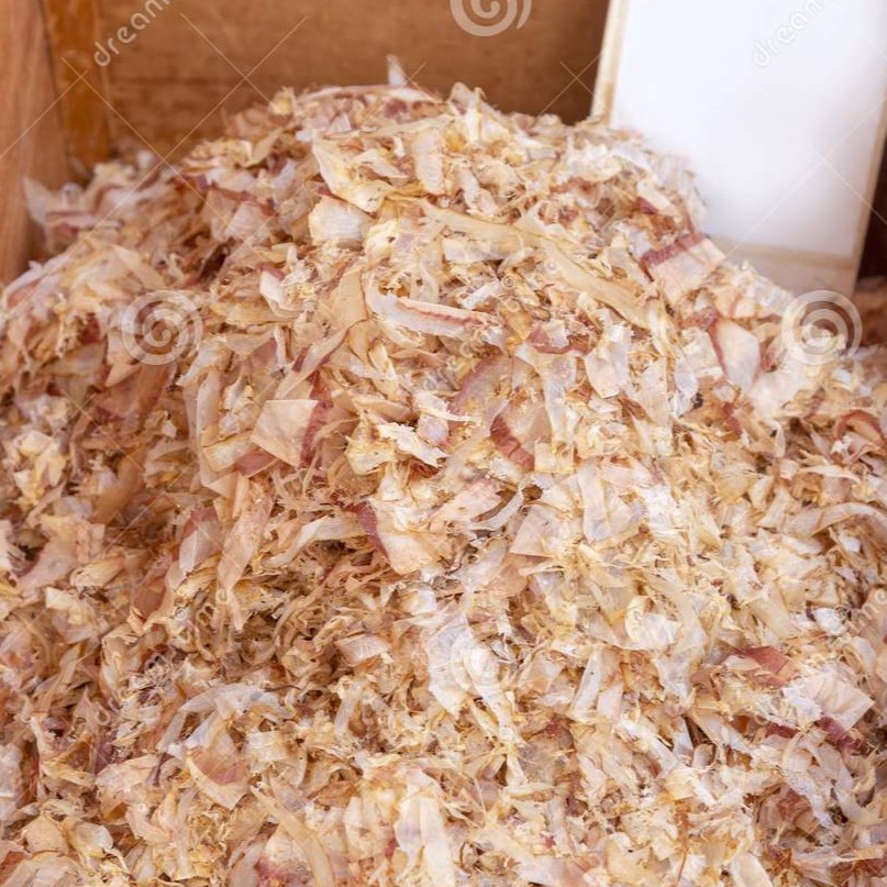 Ikan Cakalang katsuobushi 100 gram- Taburan takoyaki - Ikan Cakalang