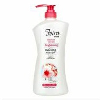 FEIRA White Shower Cream Brightening SAKURA 1000ML
