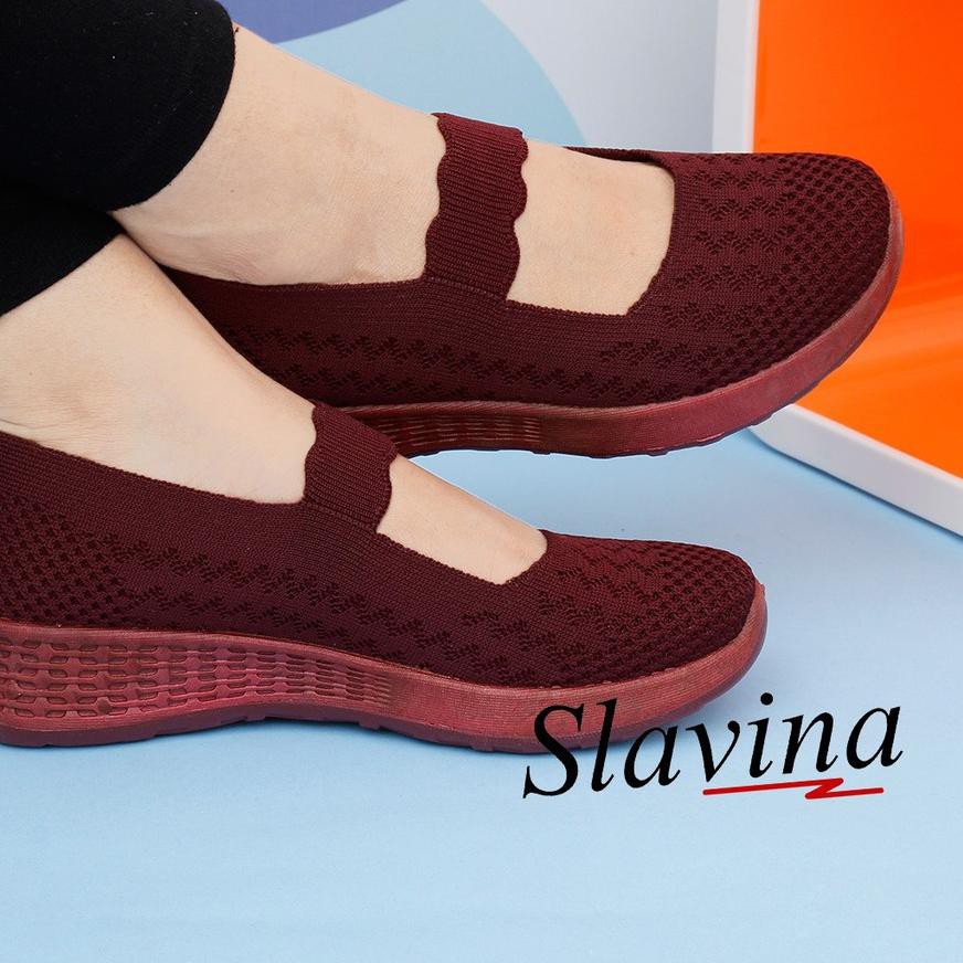 #Grosir Sepatu Wanita Slavina Wedges ES02 .,.,