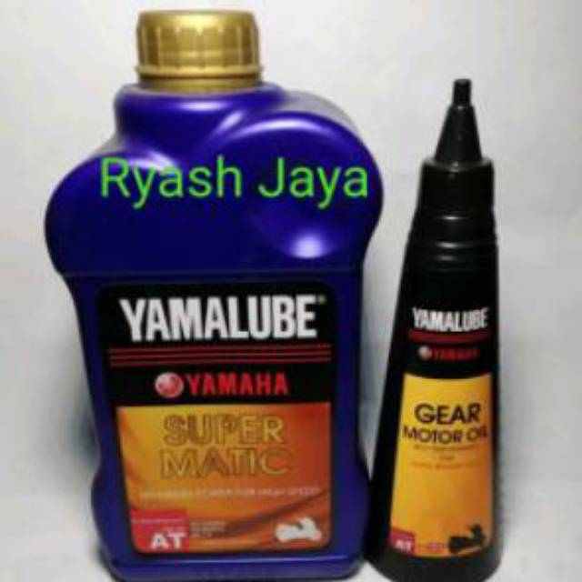 Paket oli Yamalube super matic 1L dan Oli gardan yamalube 150 ML for N-max/ Aeroxx/ dlll