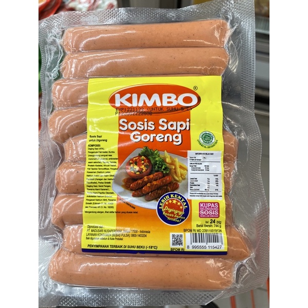 Jual SOSIS KIMBO SOSI SAPI GORENG ISI 24pcs | Shopee Indonesia