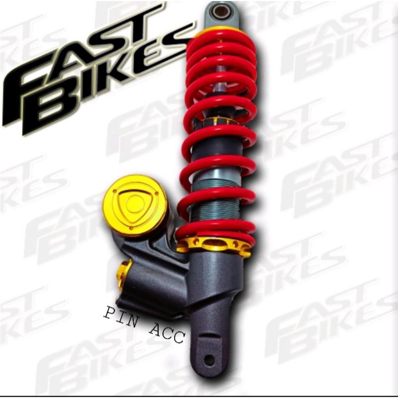 Shock tabung bawah fastbikes model rcb racing boy uk 310 Mio xeon Beat Scoopy Fino dll