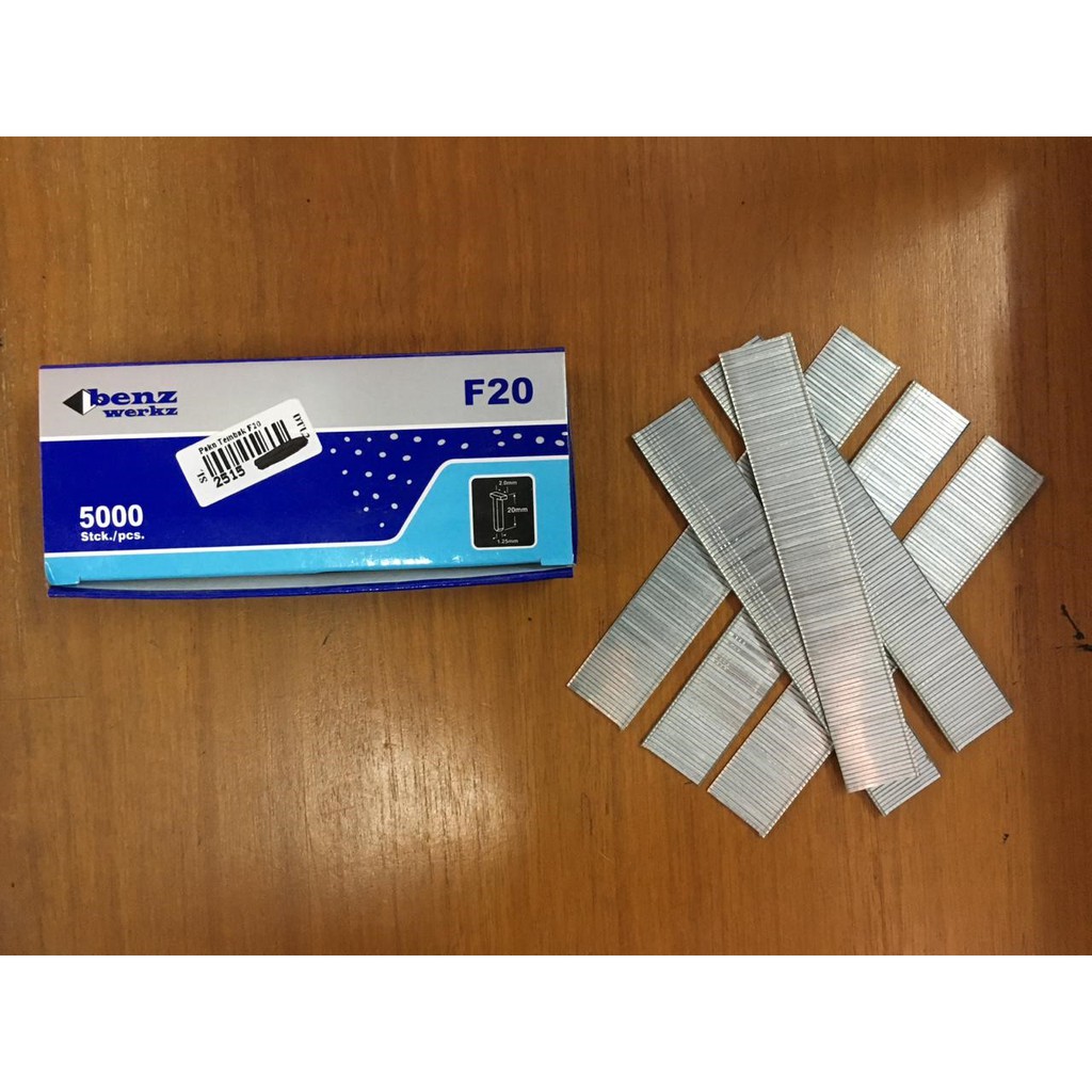 

Paku Tembak F20 / Isi Stapler Tembak 20mm / Refill Staples Tembak 2cm