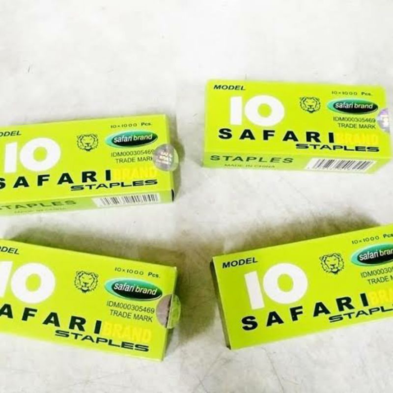 

Refill Staples merk SAFARI/HONAGA/SEMAT 1Box isi 10pcs