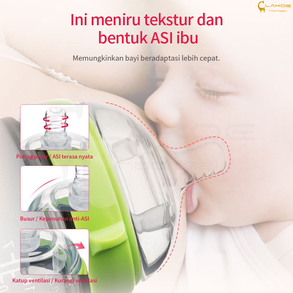 PIKO Bello Botol susu Bayi / Bayi Botol Susu dengan sedotan