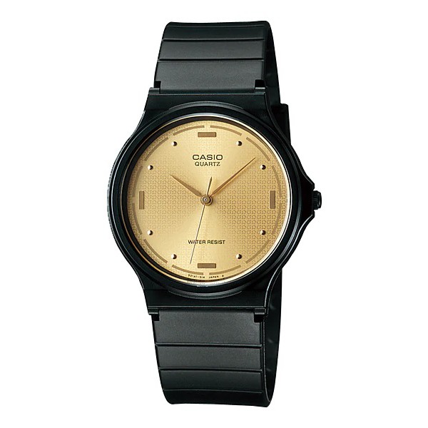 Casio Original MQ-76-1A / MQ76-7A1 9A Jam Tangan Unisex Analog Rubber Karet Hitam