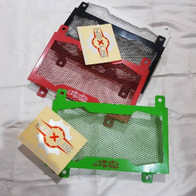 cover radiator ninja 250 karbu tutup radiator ninja 250R karbu