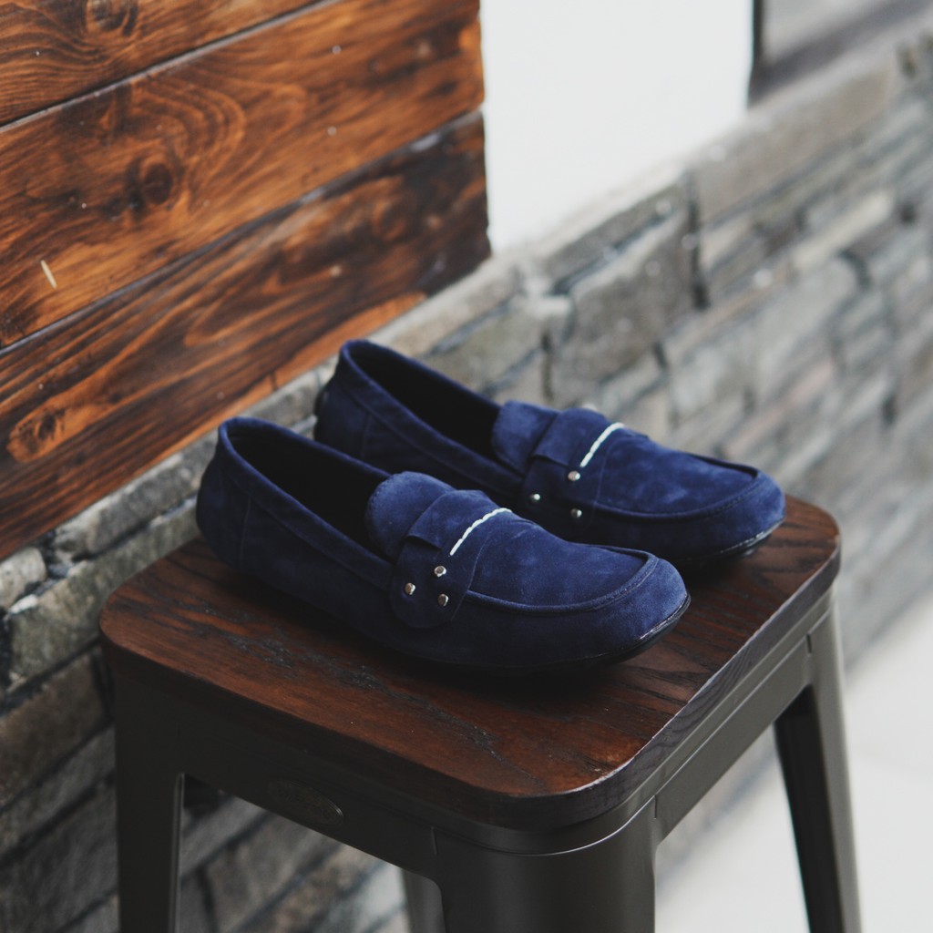 [BAYAR DI TEMPAT] !! Sepatu Slip On Pria Kickers Knop Papara Sepatu Pria Kasual Santai Murah Keren !