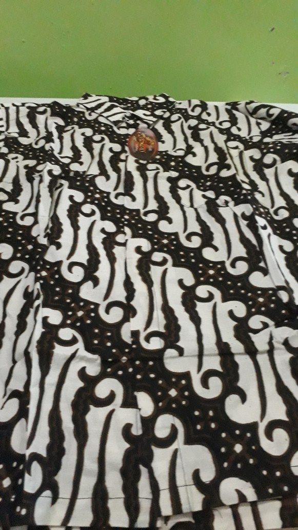 New Arrival Distro Batik Pria Bordir Sogan Hrb026 Batikaf Notoarto Batik Ipnu-ippnu Hem Pria Bel