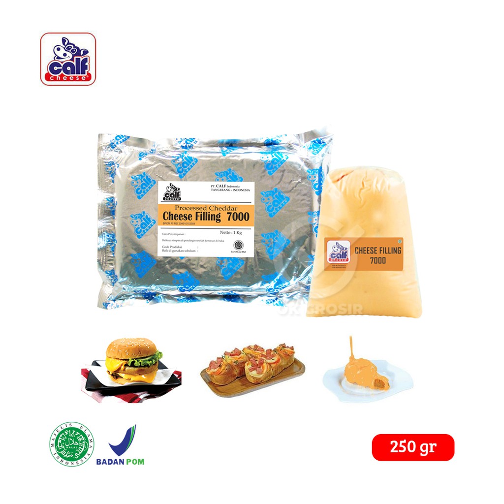 

Calf Cheese Filling 7000 / Filling Keju (250 gr)