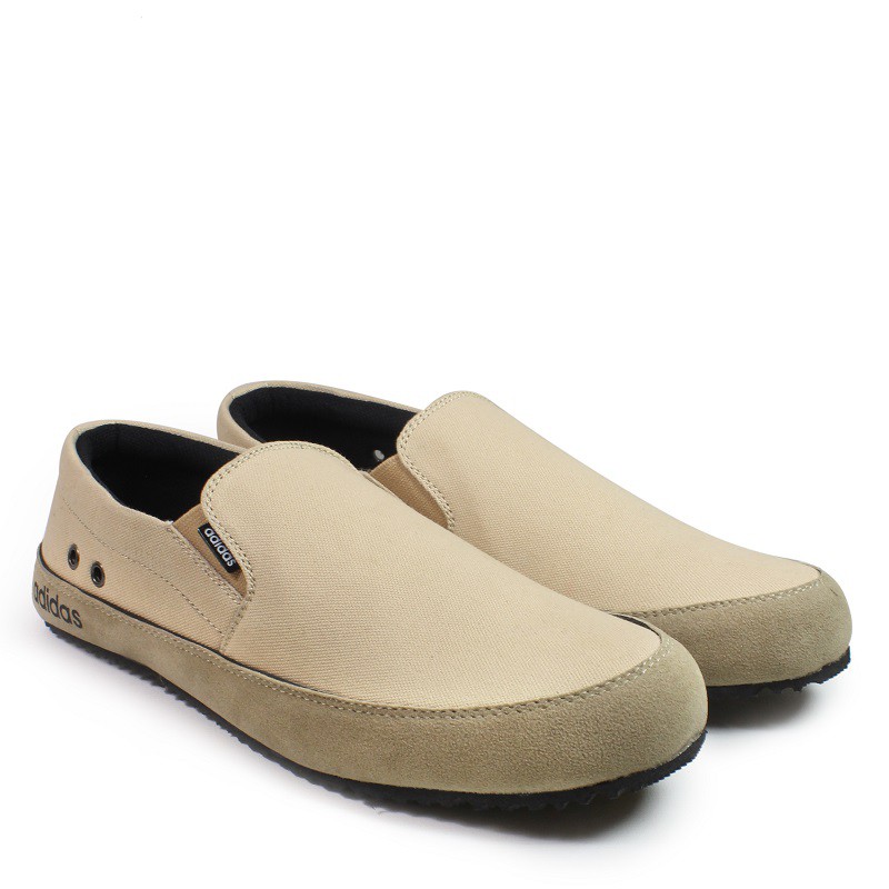 Sepatu Adidas Master Casual Slip On Santai Formal Nongkrong Kuliah Kerja Simple