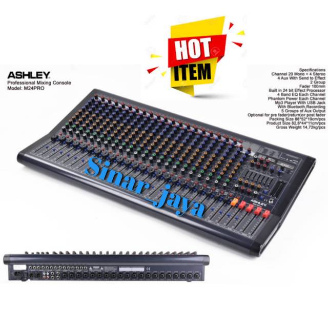 Mixer Audio 24 Channel ASHLEY M24 PRO / ORIGINAL