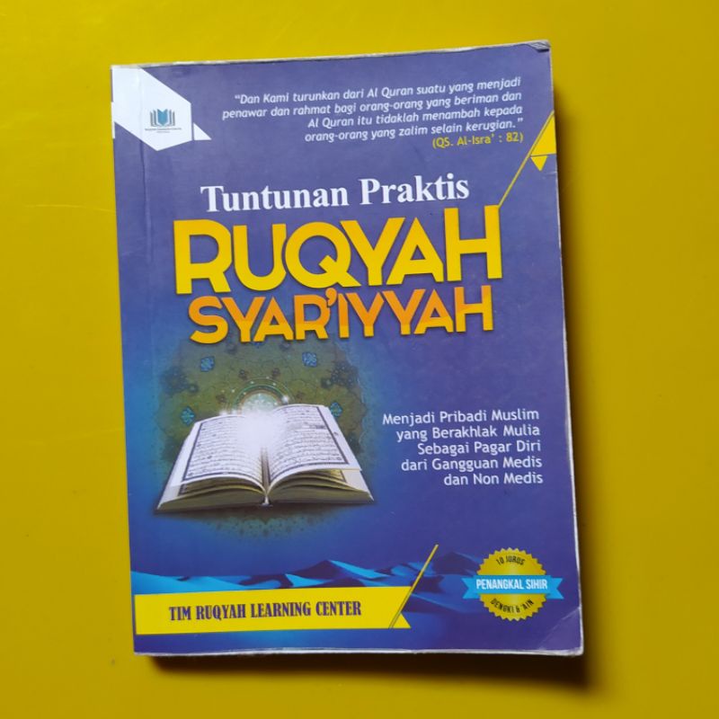 Tuntunan Praktis Ruqyah Syar'iyyah - Buku Bekas Ori